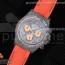 롤렉스 데이토나 카본 블랙앤오렌지다이얼 나일론 스트랩 Daytona DIW Carbon Case and Bezel Black/Orange Dial on Orange Nylon Strap A7750