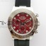 UB공장 세라토나 레드다이얼 러버 Daytona 116515 SS UBF Best Edition Red Diamonds Markers Dial on Rubber Strap A7750