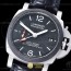 VS공장 파네라이 PAM1096 루나로사 GMT 가죽스트랩 Lum. Luna Rossa GMT TI/LE Blk VSF P9010