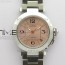 V9공장 파샤 35미리 핑크다이얼 Pasha W31074M7 35mm SS V9F Best Edition Pink Dial on SS Bracelet A2892 to Cal.049