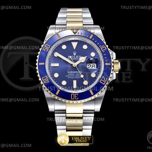 BP공장 롤렉스 서브마리너 청콤 3235 Submariner 126613LB YG/SS Blue BPF A3235