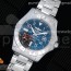 GF공장 v2 브라이틀링 어벤져2 GMT 블랙다이얼 브레이슬릿 Avenger GMT SS Black Dial Roman Markers on SS Bracelet A2836 V2