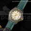 DIW공장 롤렉스 GMT마스터 커스텀 카본케이스 옐로우다이얼 그린나일론스트랩 GMT Carbon DIWF Best Edition Yellow Dial on Green Nylon Strap SA3285 CHS V2