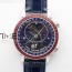 3E공장 파텍필립 6104P 문 레드다이아몬드배젤 블루다이얼 블루가죽스트랩 Moon SS 3EF Best Edition Blue Dial Red T Diamond Bezel on Blue Leather Strap A240