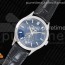 KM공장 파텍필립 컴플리케이션 5396G 블루다이얼 크리스탈인덱스 블랙가죽스트랩 Complications 5396G Blue Dial SS Markers on Black Leather Strap A324