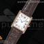 K11공장 까르띠에 로골 탱크솔로 27MM 악어가죽스트랩 Tank Solo 27mm K11F RG White Dial on Brown Leather Strap Ronda Quartz