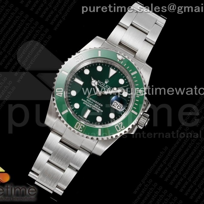 AR공장 V4 롤렉스 서브마리너 40 그린 3135 Submariner 116610 LV Green Ceramic ARF 1:1 Best Edition 904L SS Case and Bracelet AR3135 V4