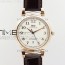 TW IWC 다 빈치 IW356601 로즈골드금장 화이트다이얼 DA VINCI IW356601 RG WHITE DIAL A2892 ON BLACK LEATHER STRAP