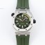 APS공장 오데마피게 로얄오크오프쇼어 다이버 15720 스틸 그린다이얼 러버스트랩 Royal Oak Offshore Diver 15720 APSF 1:1 Best Edition Green Dial on Green Rubber Strap SA4308