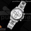 EW공장 롤렉스 세라믹 데이토나 화이트다이얼 브레이슬릿 Daytona 116500 EWF 1:1 Best Edition 904L Steel White Dial on SS Bracelet A7750