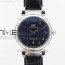 MK공장 IWC 다 빈치 스틸 블루다이얼 IW356601 DA VINCI IW356601 SS BLUE DIAL SS A2892 ON BLUE LEATHER STRAP