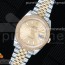 AR공장 롤렉스 데이저스트 41 옐로우골드콤비 바인덱스 쥬빌레브레이슬릿 DateJust 41 126333 SS/YG 904L Steel YG Lumed Dial on Jubilee Bracelet A2824