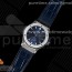 HB공장 클레식퓨전 45미리 블루다이얼 거미스트랩 Classic Fusion 45mm SS HBF 1:1 Best Edition Blue Dial on Blue Gummy Strap A2892