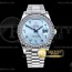 BP공장 롤렉스 데이데이트 40미리 아이스블루다이얼 2813 DayDate 40mm Bag Pres SS/SS I-Blue/Arab BPF A2813