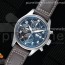 ZF공장 파일럿 크로노그래프 스핏파이어 블랙다이얼 가죽스트랩 Pilot Chrono Spitfire IW387903 SS Black Dial on Brown Leather Strap A7750