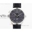 예거르쿨트르 마스터 MASTER CONTROL POWER RESERVE SS BLACK DIAL ON BLACK LEATHER STRAP A939