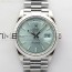 GM공장 롤렉스 데이데이트 40 그물아이스블루다이얼 프레지던트브레이슬릿 DayDate 40mm 228239 GMF 1:1 Best SS Ice Blue Dial Stick Markers on President Bracelet A3255