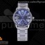 OX공장 롱드솔로 42 블루다이얼 Ronde Solo de Cartier 42mm SS OXF 1:1 Best Edition Blue Dial on SS Bracelet MIYOTA 9015