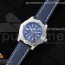 TF공장 브라이틀링 어벤져 43 스틸 블루다이얼 나일론스트랩 Avenger Automatic 43mm SS TF 1:1 Best Edition Blue Dial on Blue Nylon Strap A2824