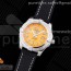 OX공장 브라이틀링 어벤져 옐로우다이얼 나일론스트랩 Avenger Automatic SS OXF Best Edition Yellow Dial on Black Nylon Strap A2824