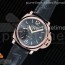 VS공장 파네라이 PAM908 &quot;福&quot; 루미노르 두에 블랙다이얼 블랙가죽스트랩 PAM908 &quot;福&quot; Luminor Due Black Dial on Black Leather Strap AXXXIV