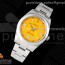 EW공장 롤렉스 오이스터퍼페츄얼 41미리 옐로우다이얼 Oyster Perpetual 41mm 124300 EWF Best Edition Yellow Dial on SS Bracelet A3230