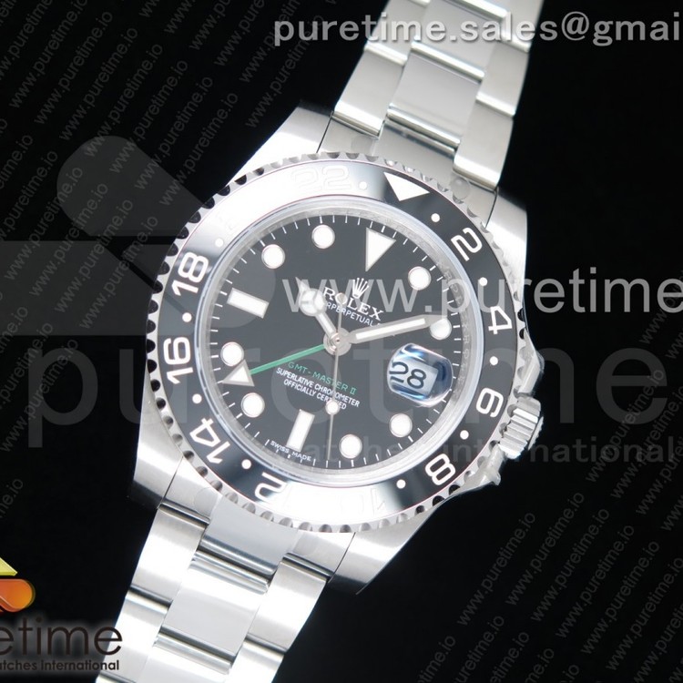 EW공장 롤렉스 GMT마스터2 블랙 브레이슬릿 GMT-Master II 116710 LN Black Ceramic on SS Bracelet A2836