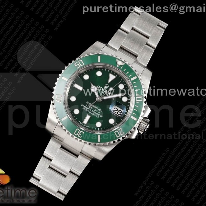 AR공장 V4 롤렉스 서브마리너 40 그린 2824 Submariner 116610 LV Green Ceramic ARF 1:1 Best Edition 904L SS Case and Bracelet A2824 V4