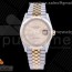 GM공장 롤렉스 데이저스트 36 옐로우골드콤비 포금 샴페인다이얼 브레이슬릿 DateJust 36 SS/YG 126233 GMF Gold Wrapped 904L Steel Gold Dial Roman Markers on Jubilee Bracelet SA3235