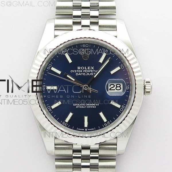 VS공장 롤렉스 데이저스트 41 블루다이얼 3235 DateJust 41 126334 904L SS VSF 1:1 Best Edition Blue Dial on Jubilee Bracelet VS3235