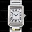 K11공장 까르띠에 탱크 머스트 스몰 스틸 화이트다이얼 브레이슬릿 CAR0549A - Cartier Tank Must Small SS/SS Wht K11 Sw Qtz