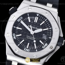 GF공장 오데마피게 로얄오크 오프쇼어 다이버 15703 블랙 Royal Oak Offshore Diver 15703 SS/RU Black GF A2824