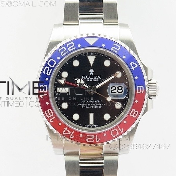 BP공장 롤렉스 GMT마스터2 신형 펩시 Rolex GMT-Master2 Pepsi New Ver