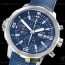 V6S공장 IWC 아쿠아타이머 크로노그래프 IW376806 블루다이얼 블루패턴러버스트랩 AquaTimer Chronograph IW376806 SS/RU Blue V6S A7750