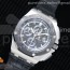 JF공장 오데마피게 로얄오크오프쇼어 크로노그래프44 세라믹베젤 블랙/블루다이얼 Royal Oak Offshore 44mm 26411PO SS Updated Black Ceramic Bezel Black/Blue Dial on Rubber Strap A3126