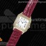 K11공장 까르띠에 팬더 레이디 27 로즈골드 금통 화이트다이얼 레드악어스트랩 Panthère Secrete Ladies 27mm RG White Dial on Red Croco Strap Ronda Quartz