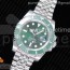 V9공장 롤렉스 서브마리너 그린 904L 쥬빌레브레이슬릿 Submariner 116610 LV Green Ceramic 904L 1:1 Best Edition on SS Jubilee Bracelet SA3135