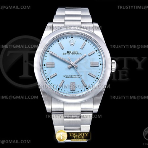 GM공장 오이스터 41미리 티파니블루다이얼 2824 Oyster Pert 41mm 124300 904L SS/SS Tiff Blu GMF A2824